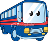 Blue Bus Image
